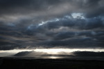 Dramatic Lac Leman morning sky