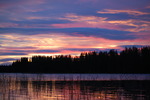 Oktober-morgon i norra Jämtland, Sverige