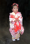 Flicka i Kimono