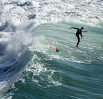dekonstruerad surfingerfarenhet