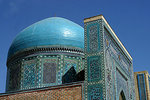 Uzbekiskt tempel från Samarkand