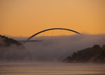 Morgondimma i Idefjorden