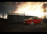 Mustang GT at sundown