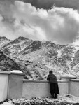 Buddhist monk at the Tingmosgang Monastery