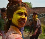 Färgfestivalen-Holi, Indien