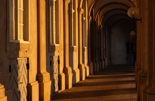 Valv i kv&auml;llssol.