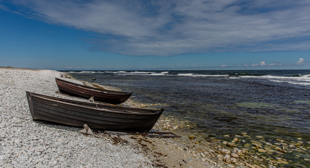 Härlig vy på Fårö