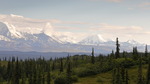 Alaska range och Denali Park