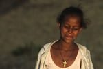 Flicka i Etiopien