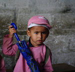 Umbrella kid