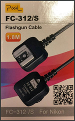 Flasfgun Cable FC-312 /S, for Nikon