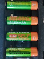 Biltema Low self discharge 2450 mAh AA-batterier