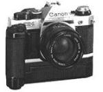 Canon AE-1 Program med Motor Drive MA